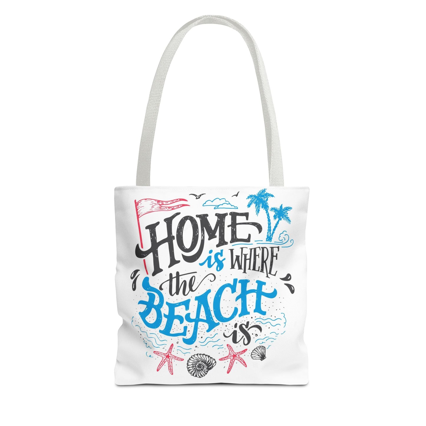 Home Is Where The Beach Is BRAND NEW Modern Purse - Pocketbook - Travel Tote Bag