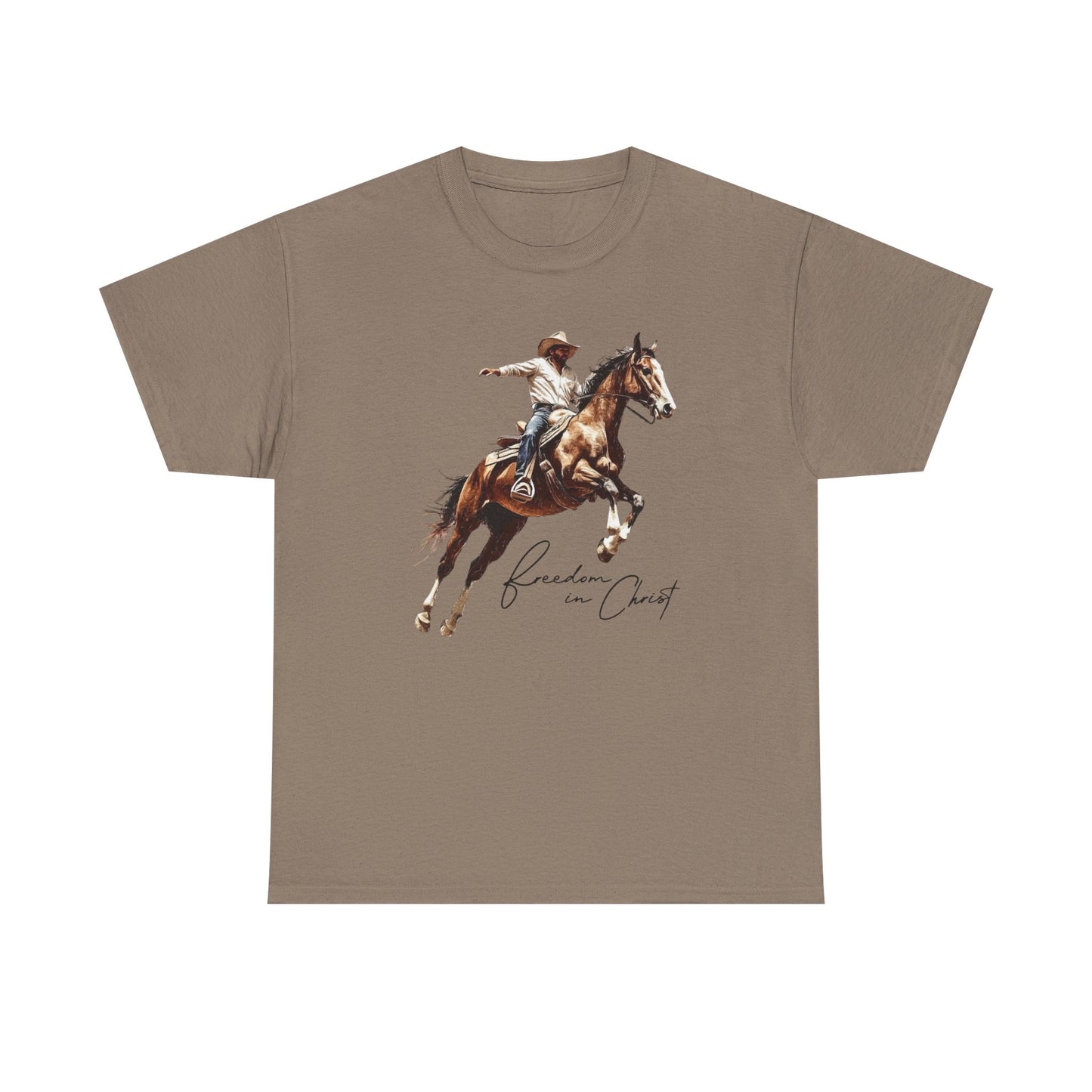 Freedom In Christ Graphic T Shirt ADULT NEW