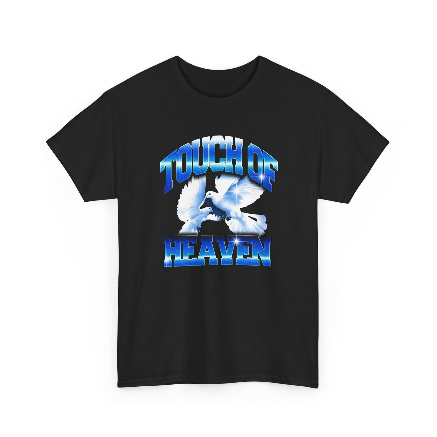 Touch Of Heaven Graphic T Shirt NEW Heavy Cotton Tee