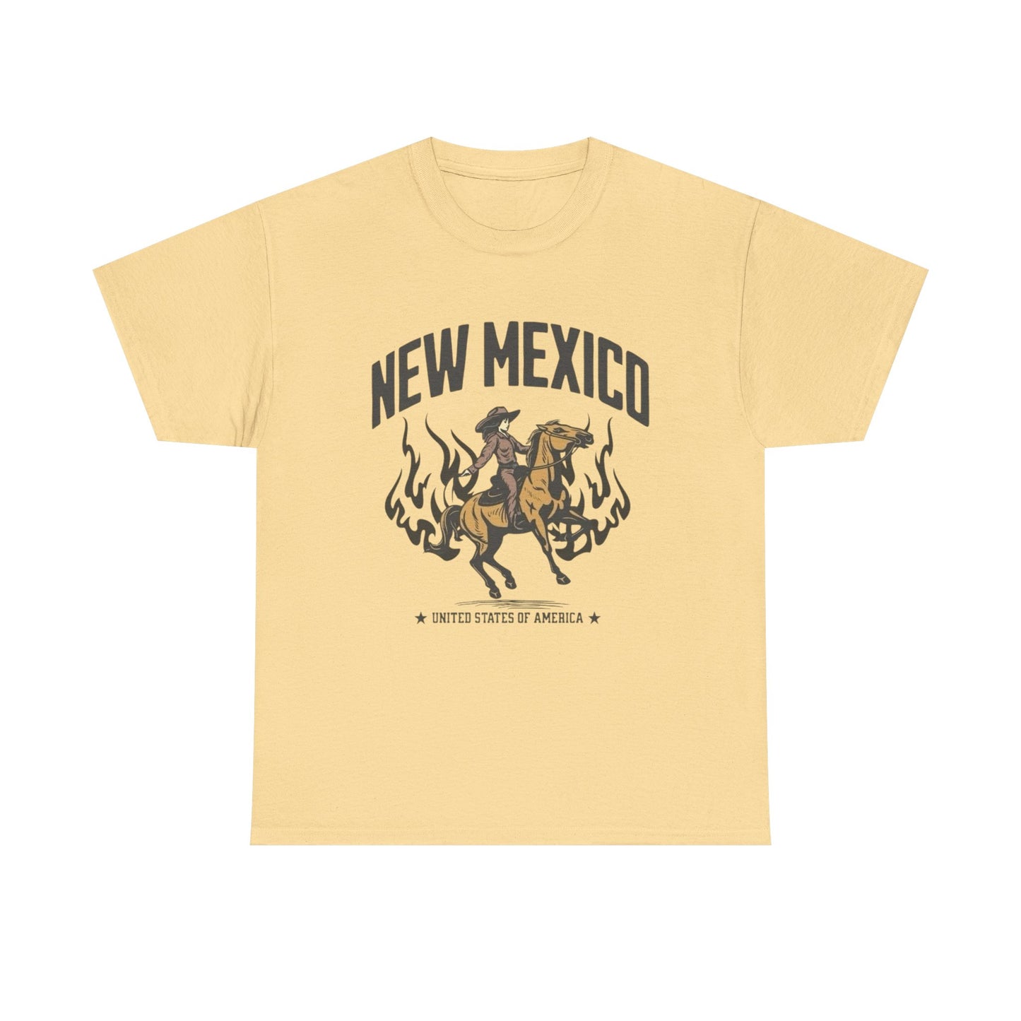 New Mexico Cowboys Graphic T Shirt ALL SIZES Tee Unisex Heavy Cotton