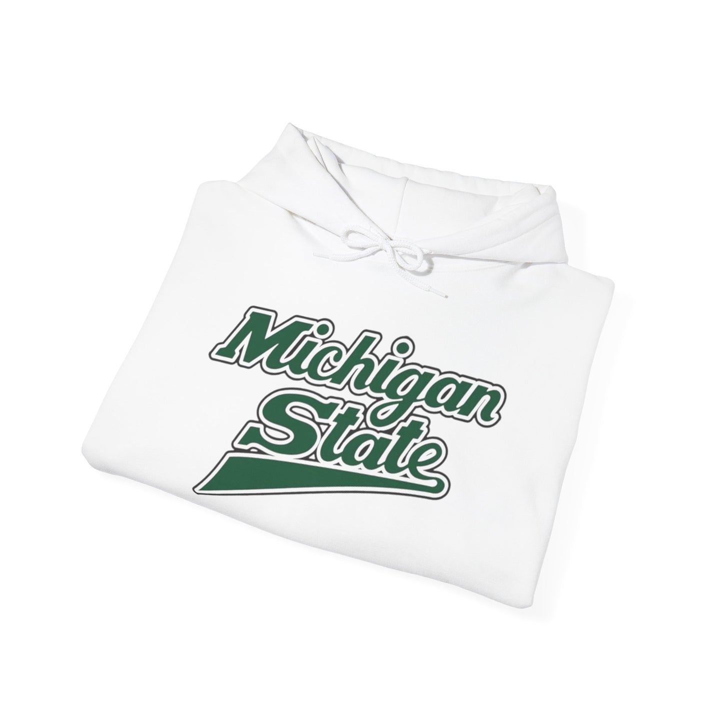 Michigan State Graphic Hoodie Heavy Blend Sweatshirt NEW