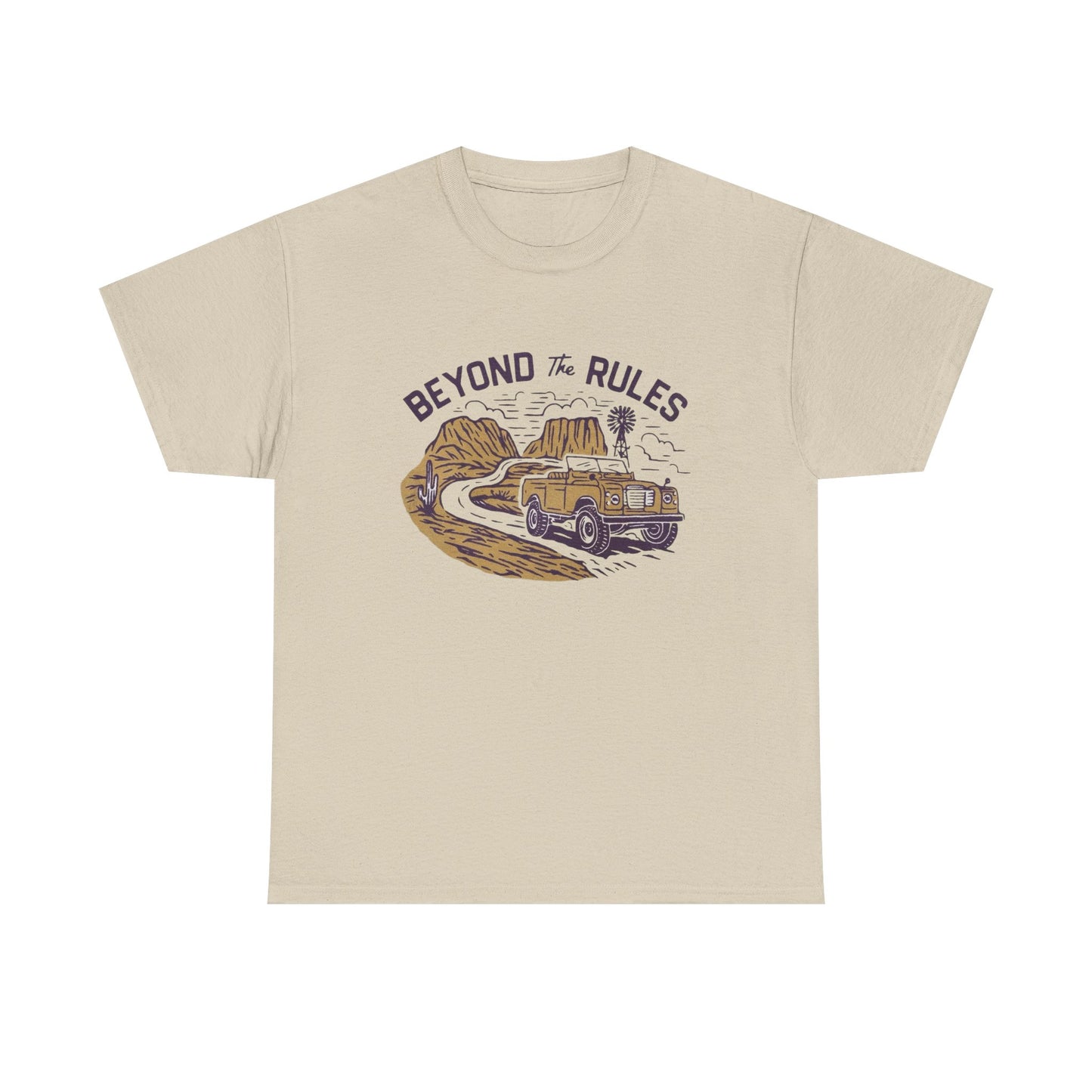 Beyond The Rules Graphic T Shirt Unisex Heavy Cotton Tee