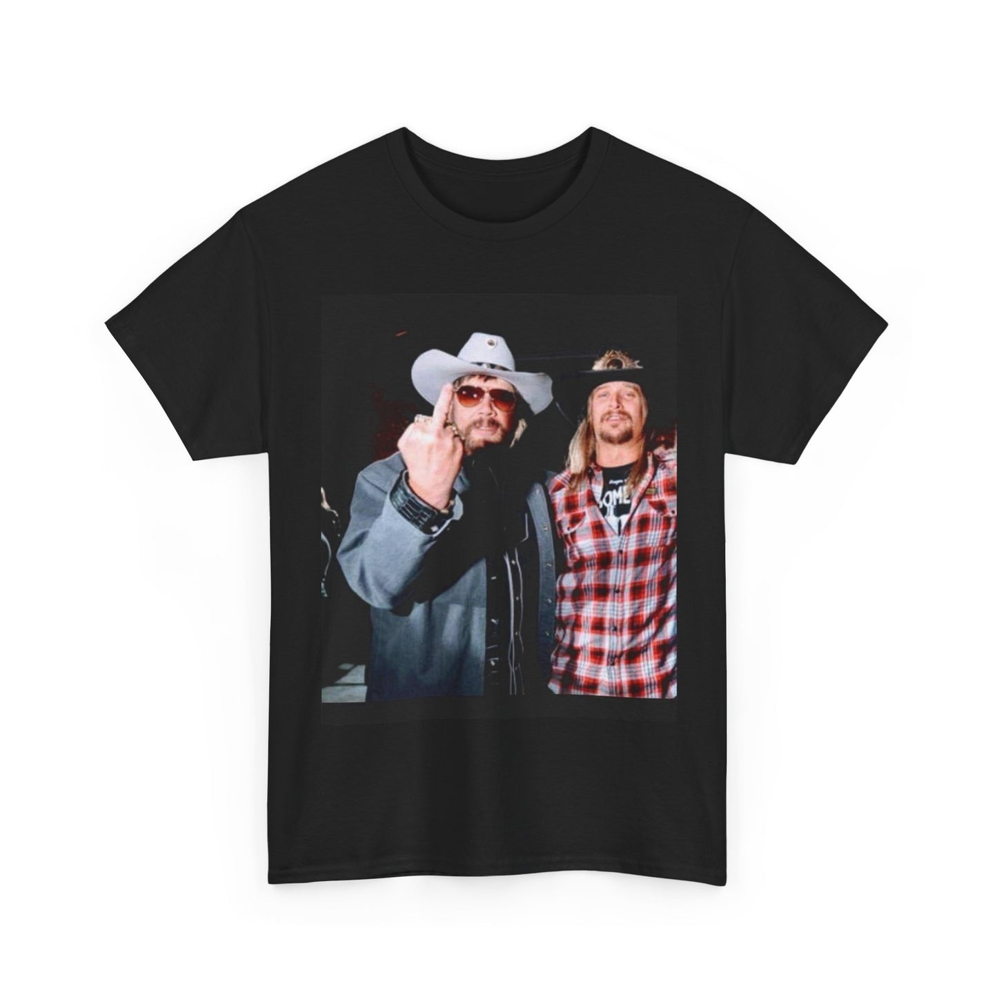Hank Williams jr T-shirt kid rock country vintage Unisex Heavy Cotton AMERICAN