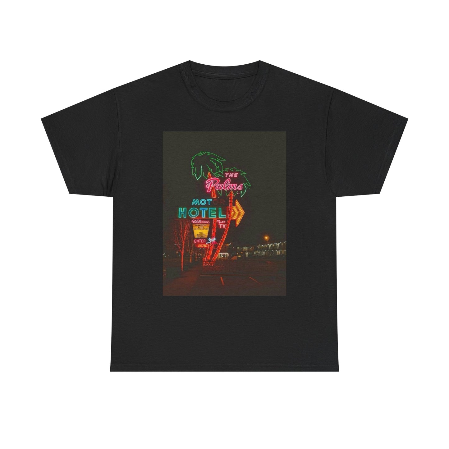The Palms Hotel And Casino T Shirt Vintage Vegas Retro Unisex Heavy Cotton Tee