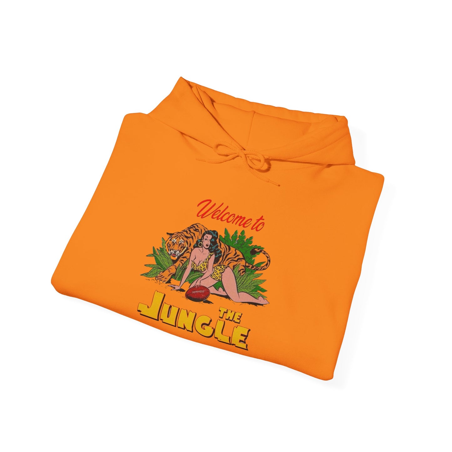 Welcome To The Jungle Graphic Hoodie Unisex Heavy Blend™ Hooded Sweatshirt