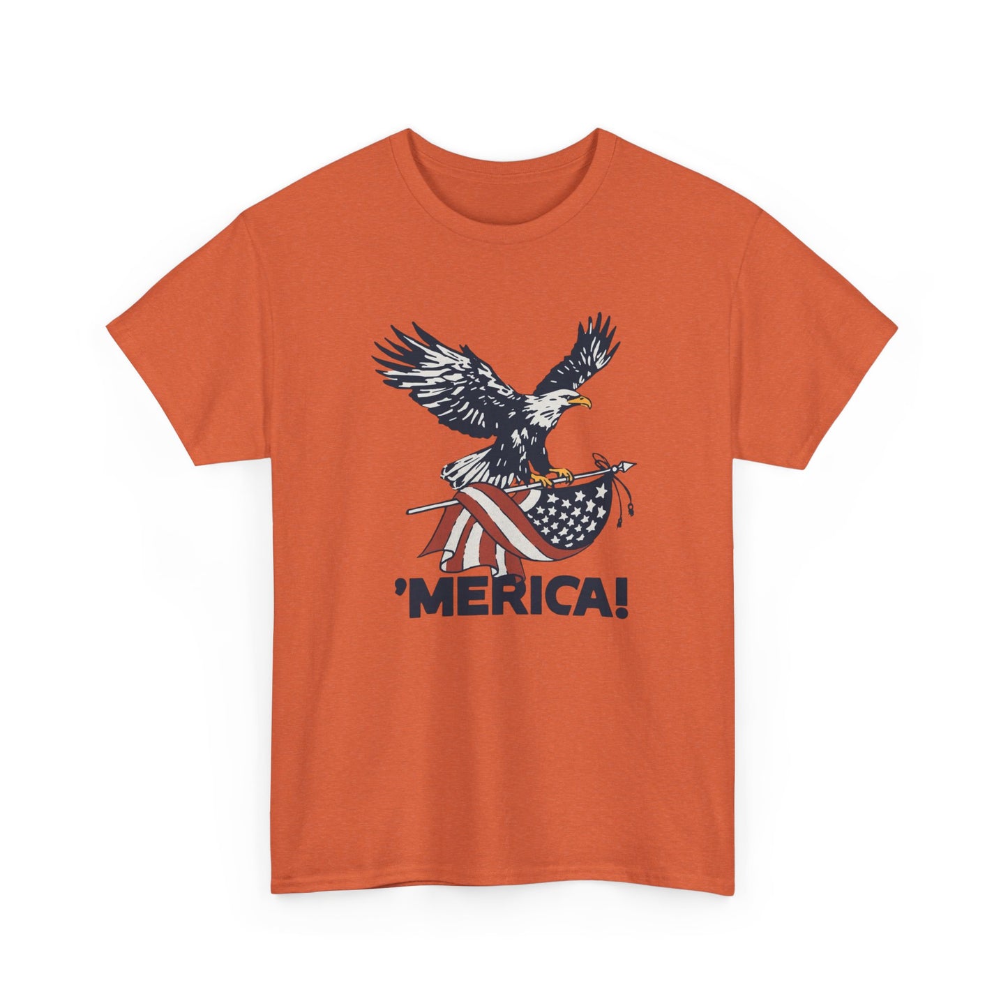 American Bald Eagle USA Graphic T Shirt Heavy Cotton Tee NEW ADULT UNISEX