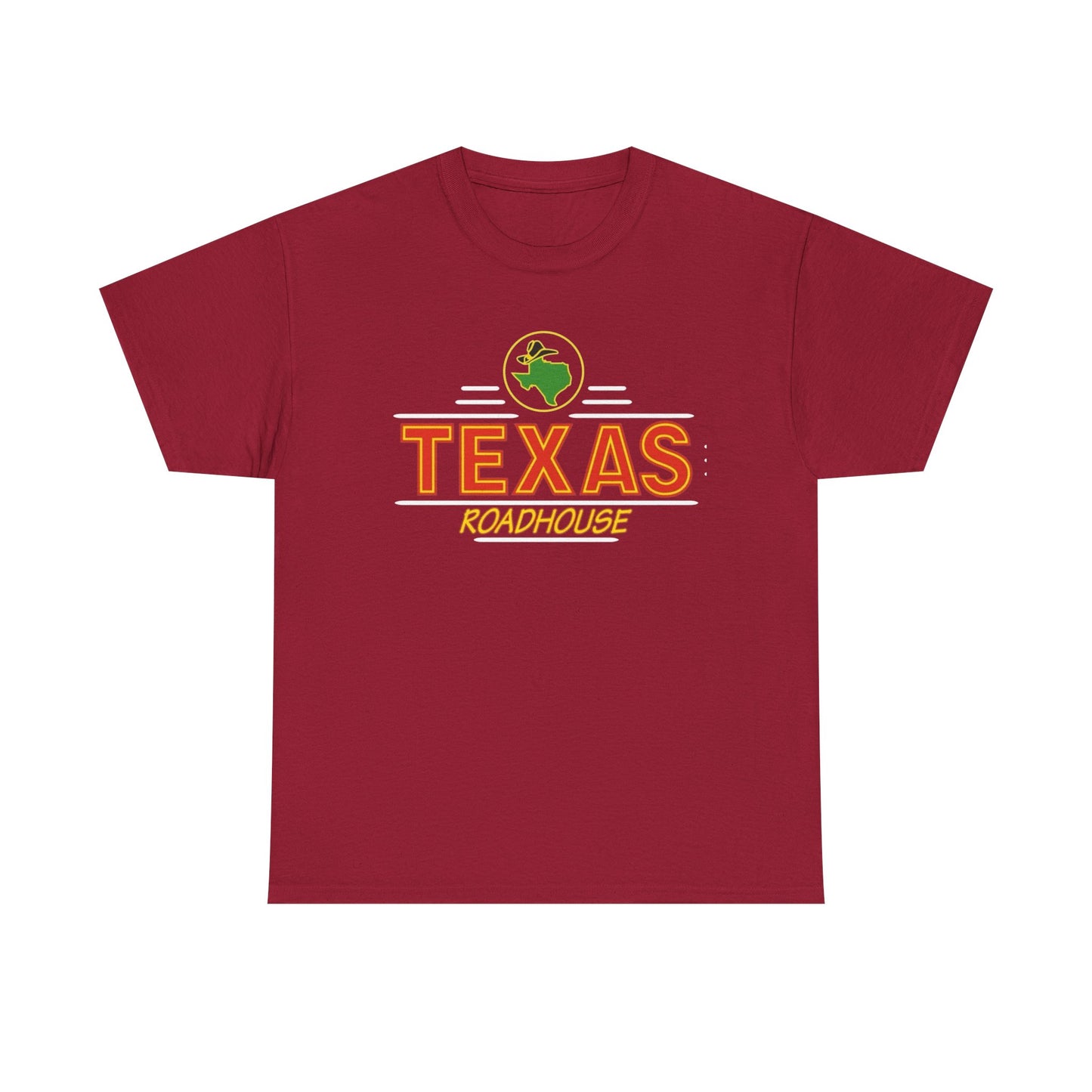 Texas Roadhouse T Shirt Graphic Unisex Heavy Cotton Tee NEW GIFT
