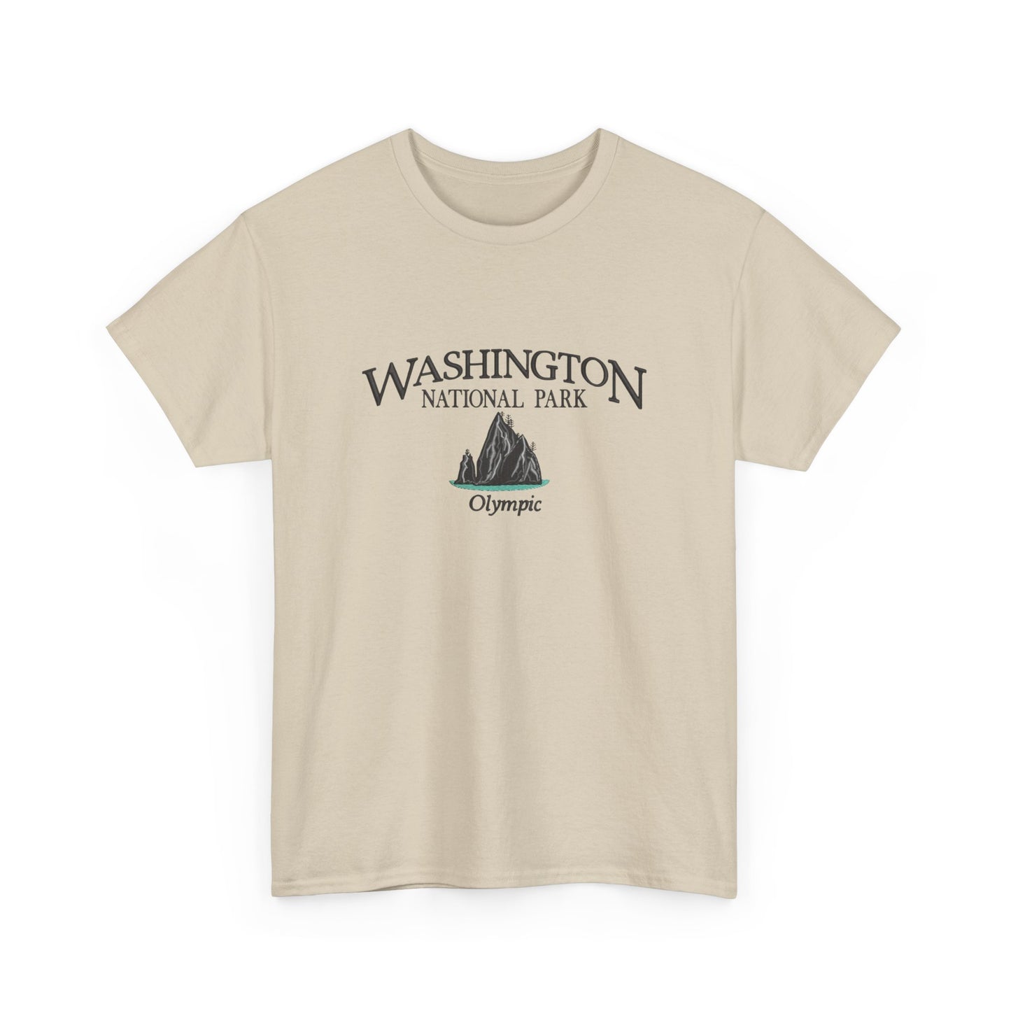 Washington National Park Graphic T Shirt NEW Unisex Heavy Cotton Tee