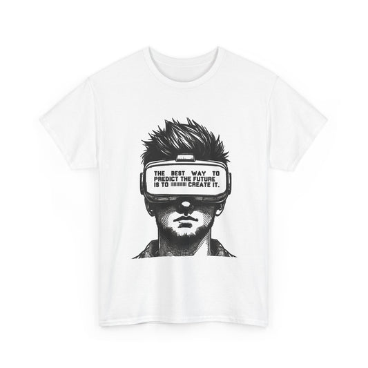Create The Future Graphic T Shirt Men's Heavy Cotton Tee