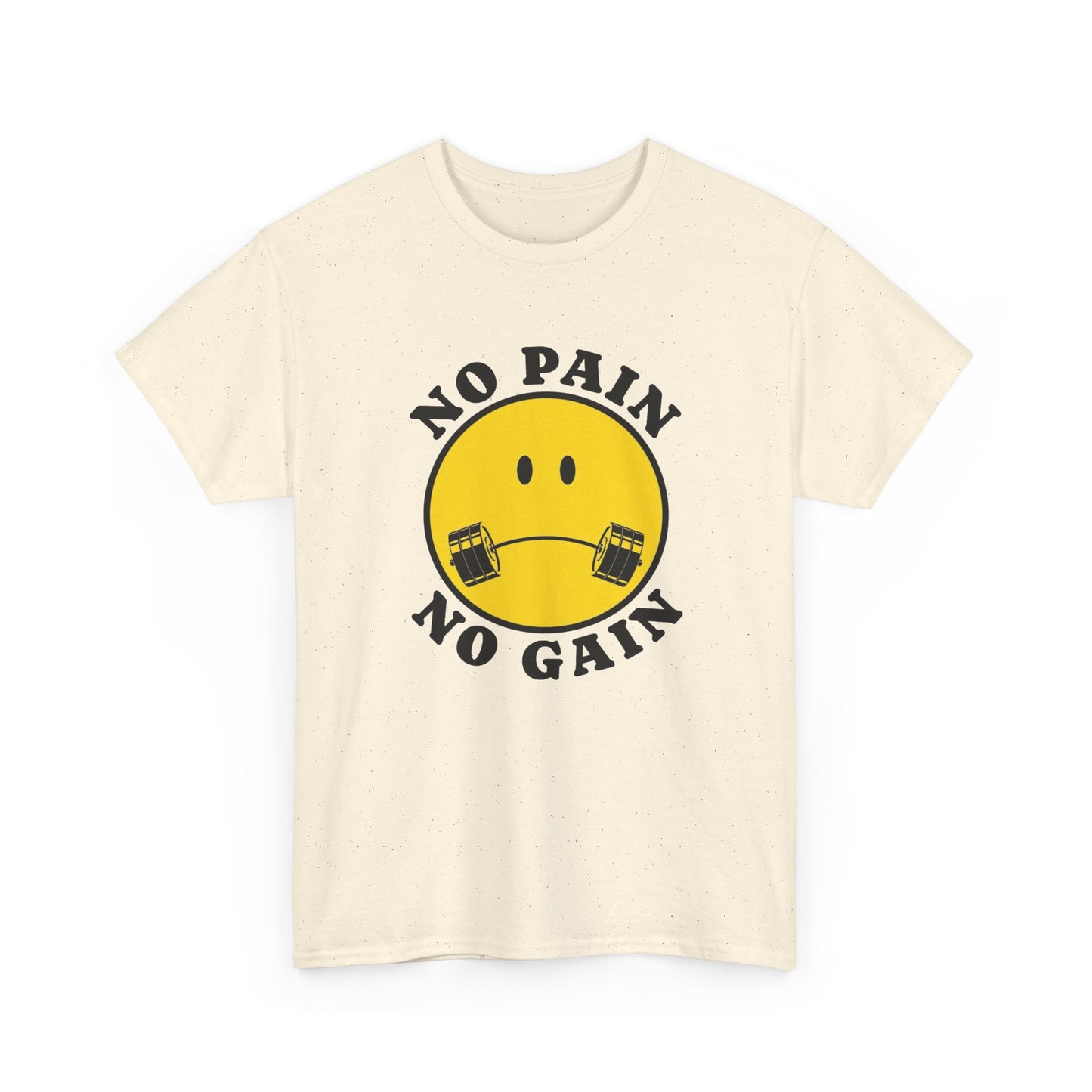 No Pain No Gain GYM Graphic T Shirt NEW Adult Regular Sizing Tee