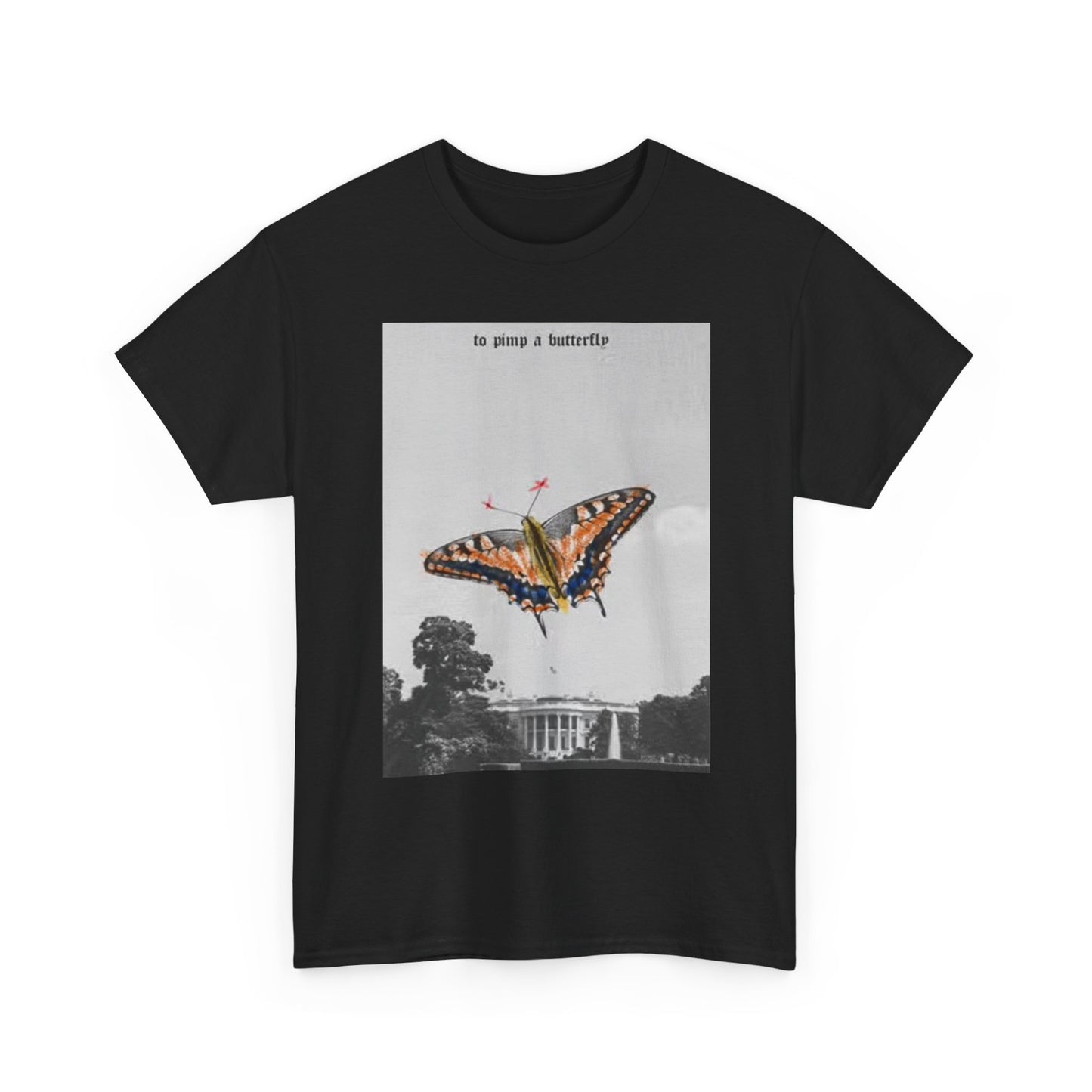 To Pimp A Butterfly Graphic T Shirt Vintage Retro Merch Unisex Heavy Cotton Tee