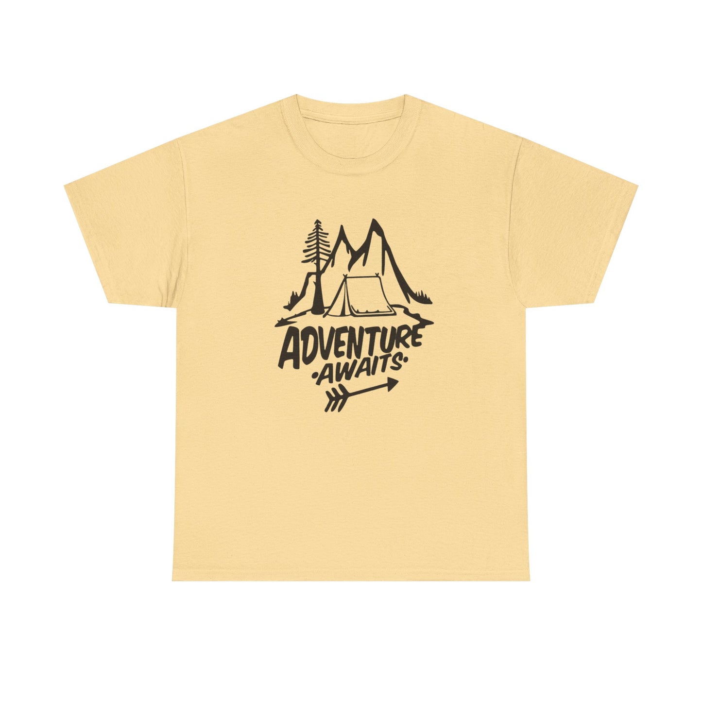 Adventure Awaits Outdoors Graphic T Shirt NEW ADULT