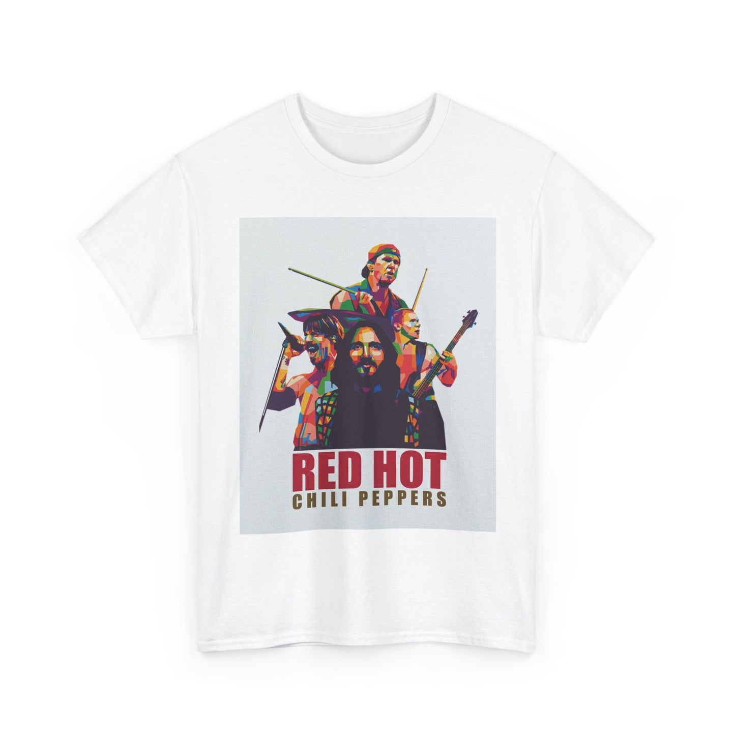 Red Hot Chili Peppers shirt vintage California rock Unisex Heavy Cotton Tee