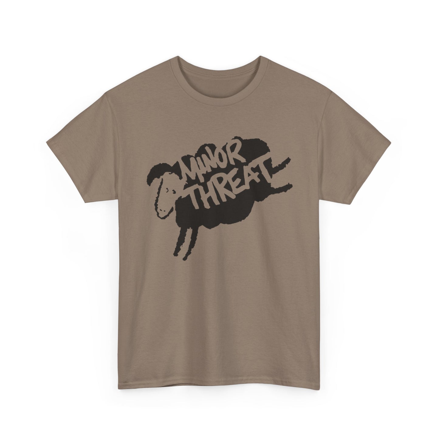 Minor Threat Sheep Graphic T Shirt Unisex Heavy Cotton Tee