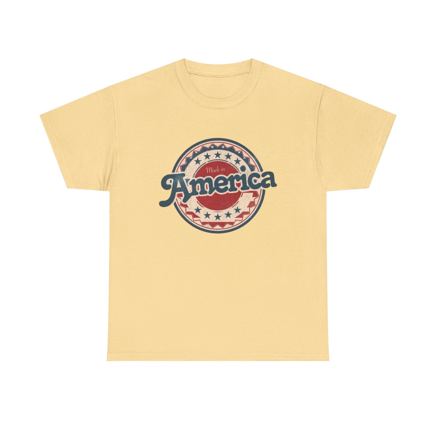 Made In America Graphic T Shirt Unisex NEW Heavy Cotton Tee