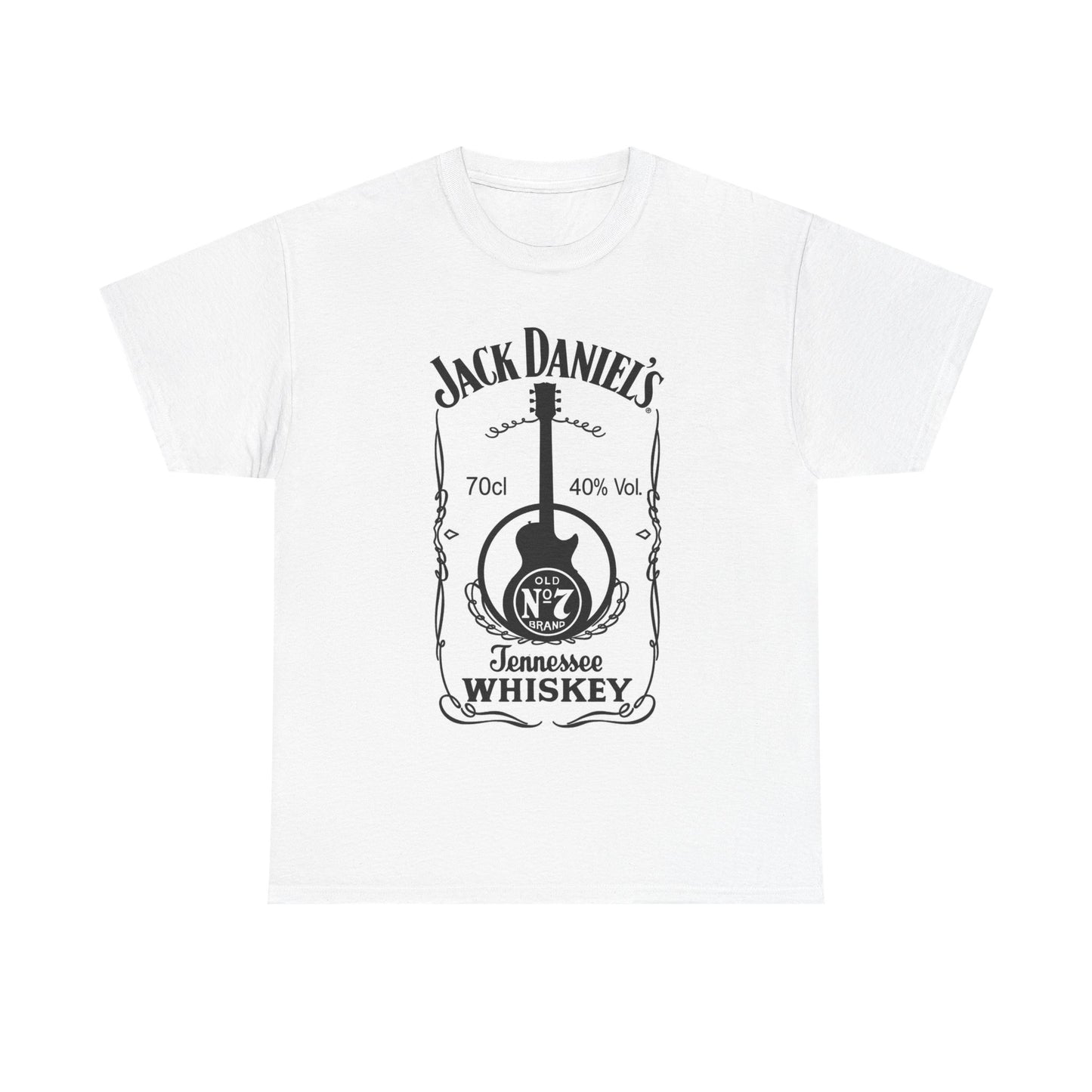 Jack Daniels Whiskey Tshirt Vintage Tennessee Graphic Unisex Heavy Cotton Tee 88