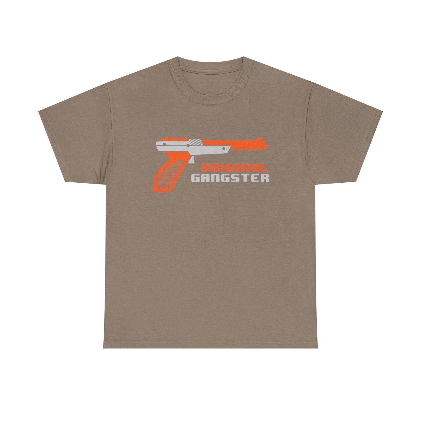 Original Gangster Graphic T Shirt Vintage Video Games Funny Unisex Heavy Cotton