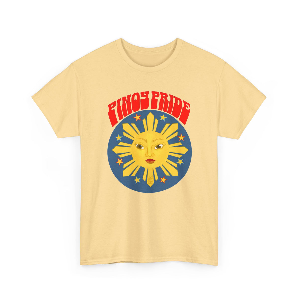 Pinoy Pride Graphic T Shirt Men's Classic Filipino Heavy Cotton Tee