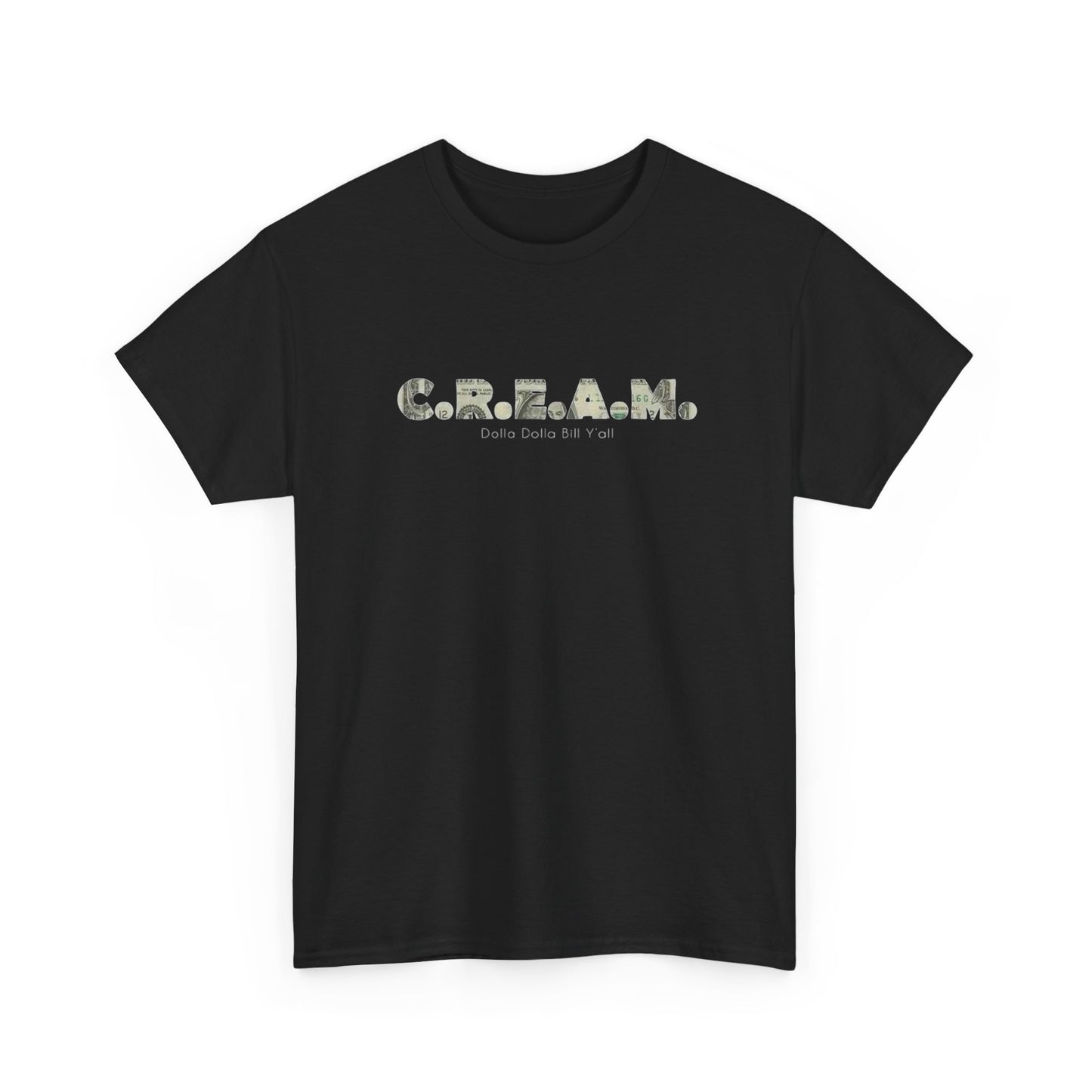 Cream Wu Tang Vintage Graphic T Shirt Unisex Heavy Cotton Tee