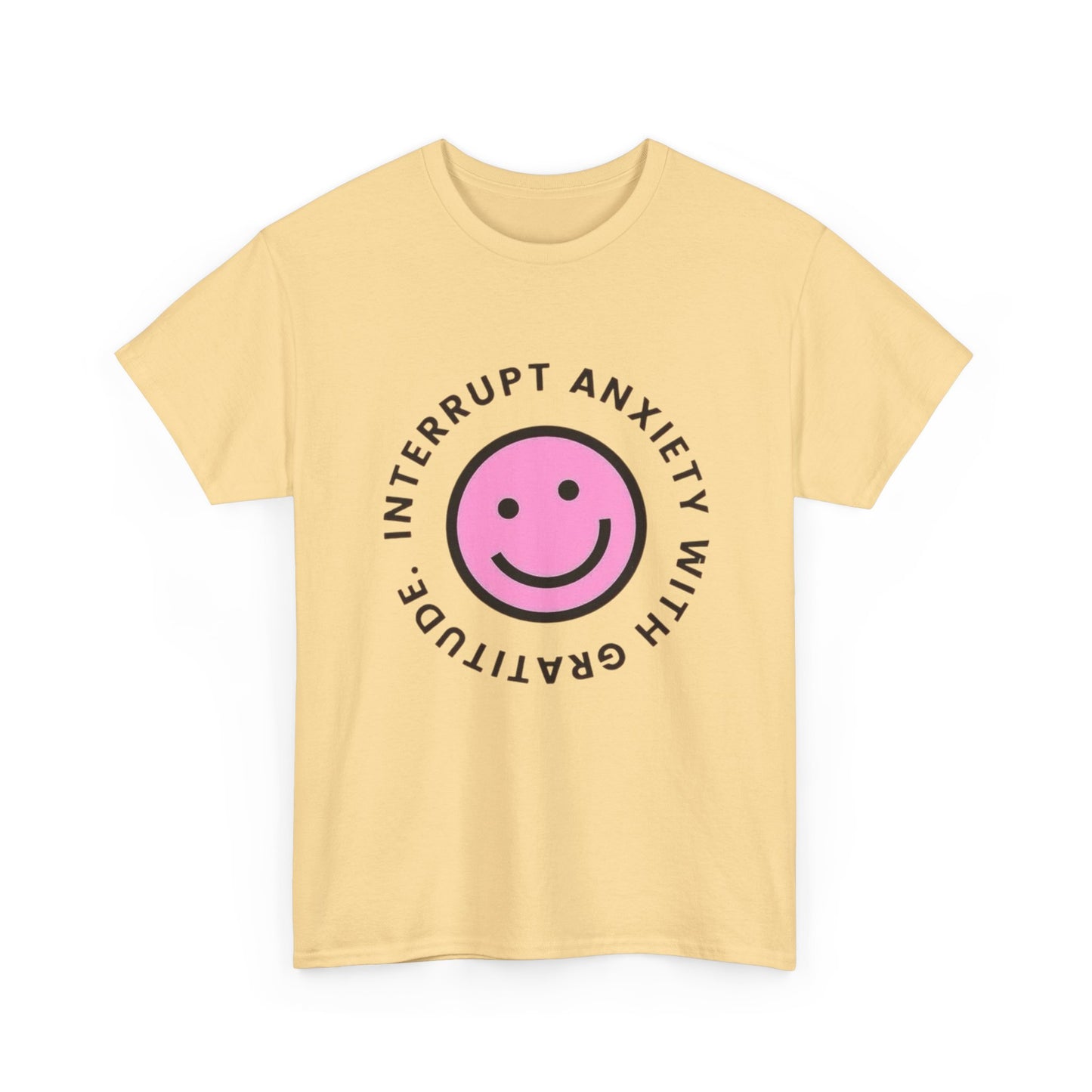 Interrupt Anxiety Graphic T Shirt NEW ADULT Unisex Heavy Cotton Tee