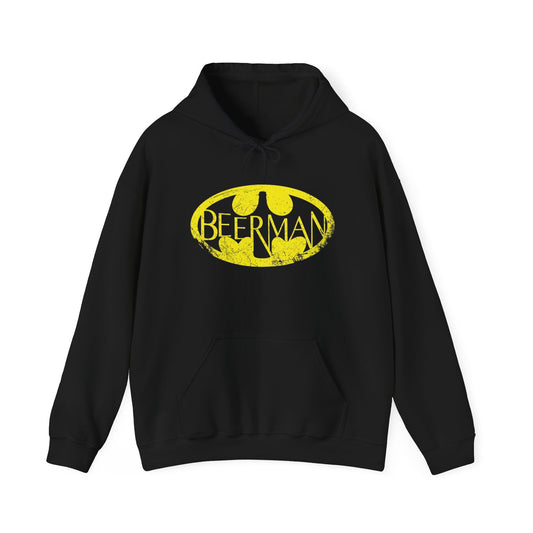 Beerman Funny Graphic Hoodie Beers Unisex Heavy Blend™ Hooded Sweatshirt