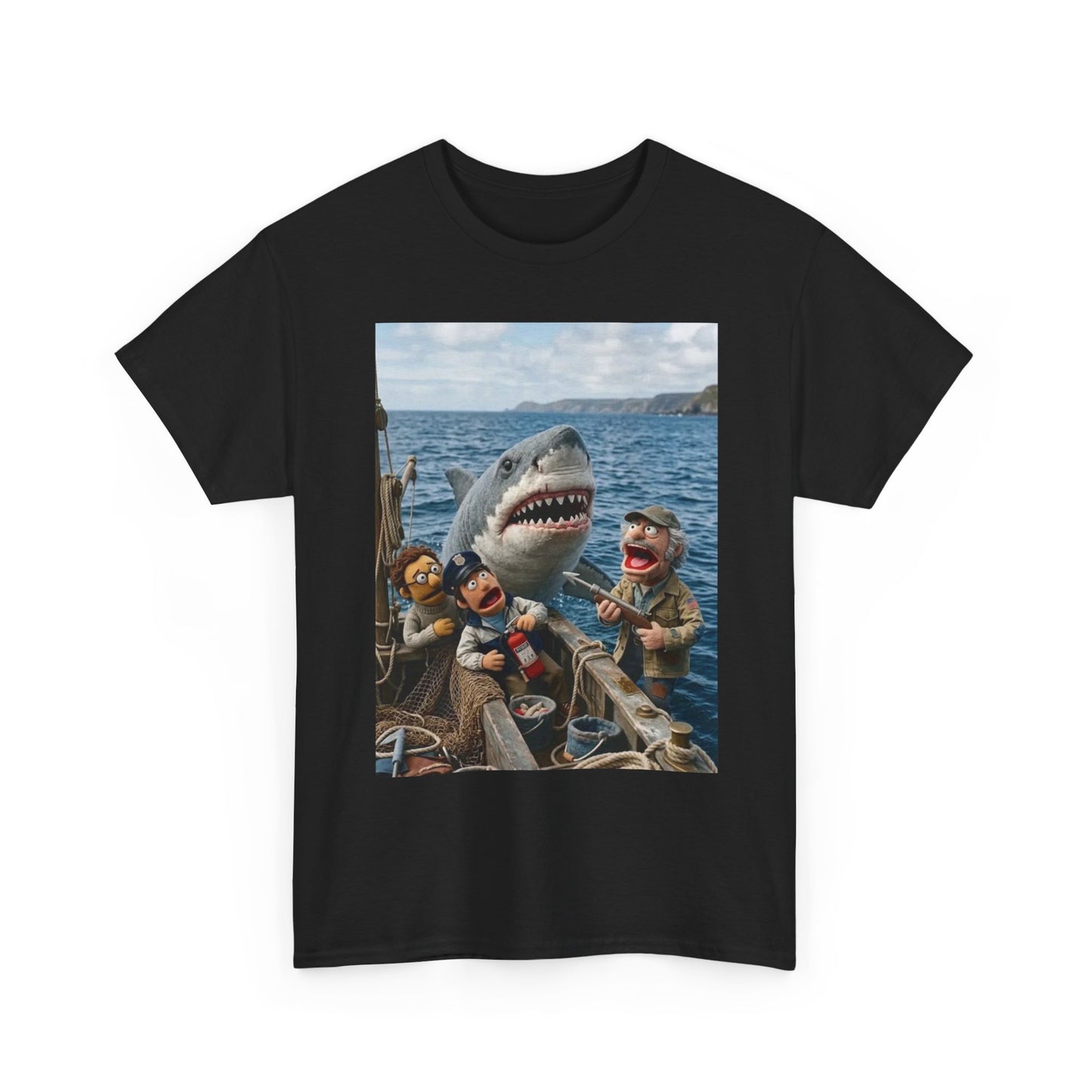Jaws Funny Graphic T Shirt