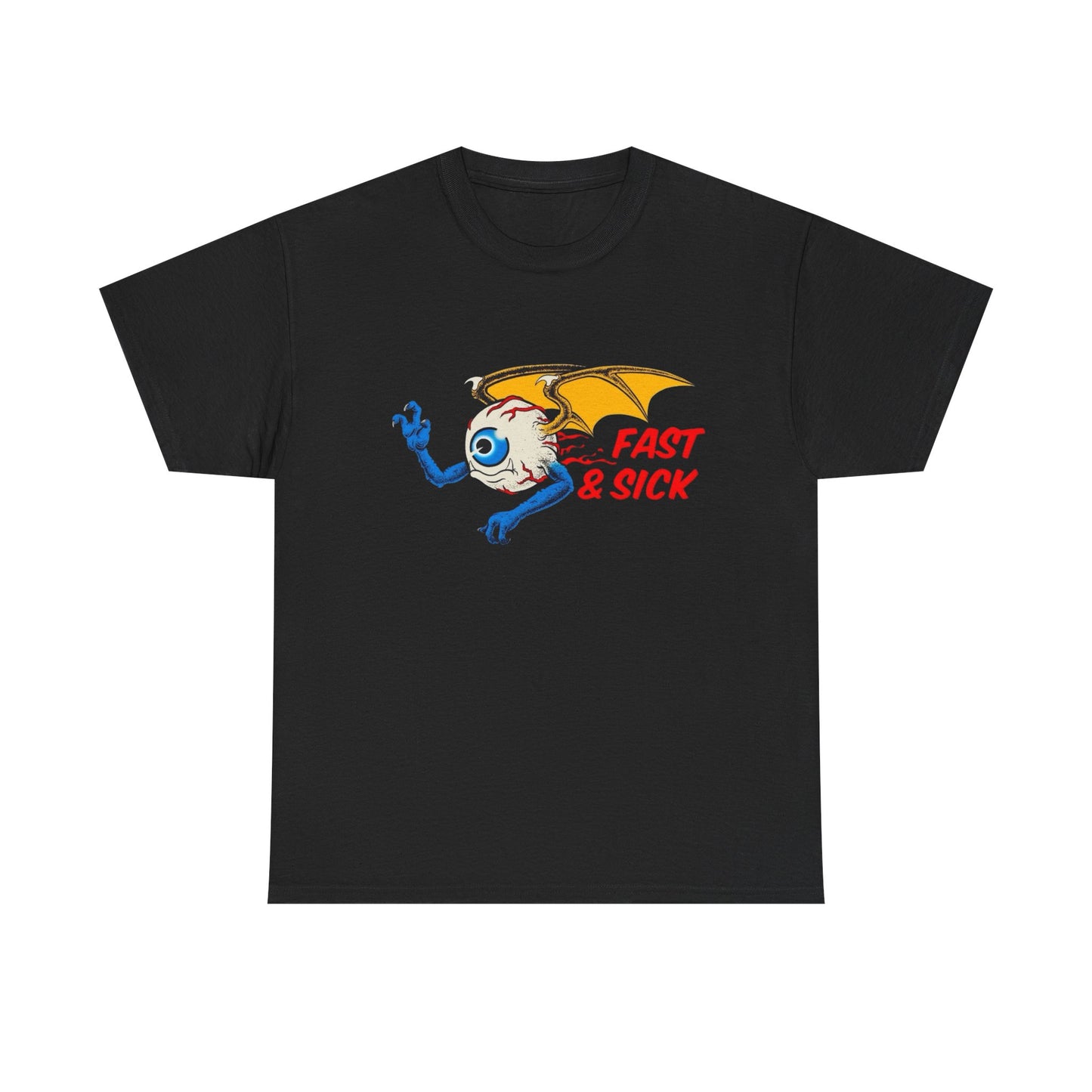 Slick And Fast Graphic T Shirt Unisex Heavy Cotton Tee Gift