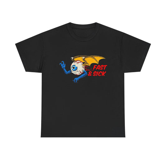 Slick And Fast Graphic T Shirt Unisex Heavy Cotton Tee Gift