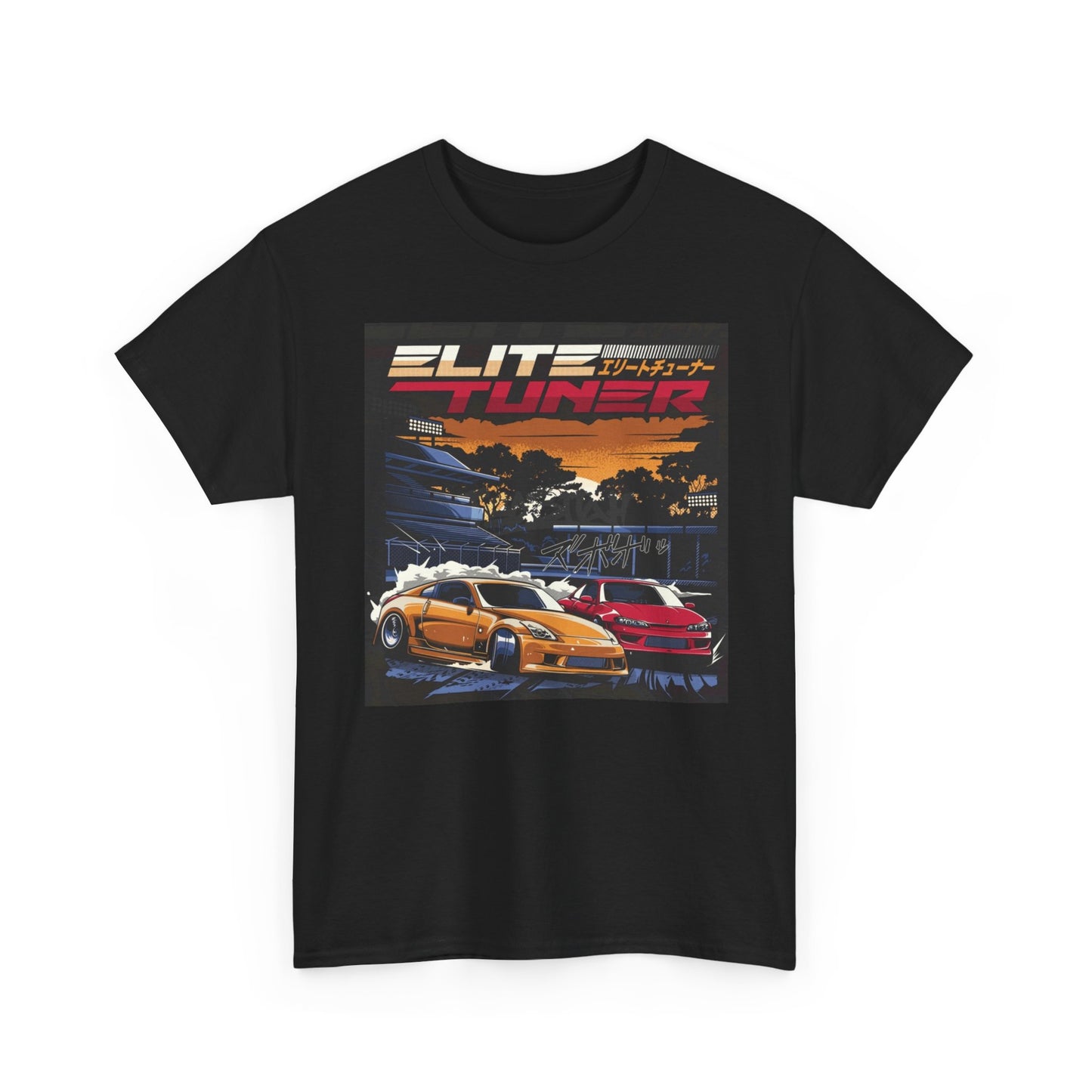 Elite JDM Tuner Graphic T Shirt Unisex Heavy Cotton Tee Gift Vintage