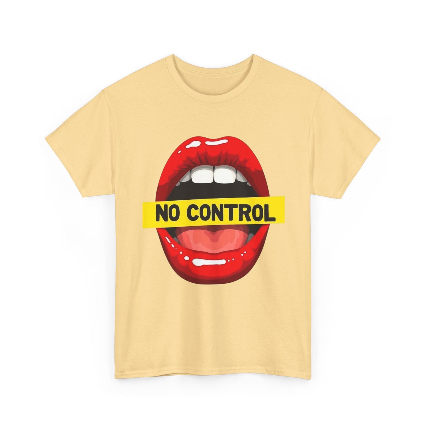 No Control Graphic T Shirt Unisex Heavy Cotton Tee