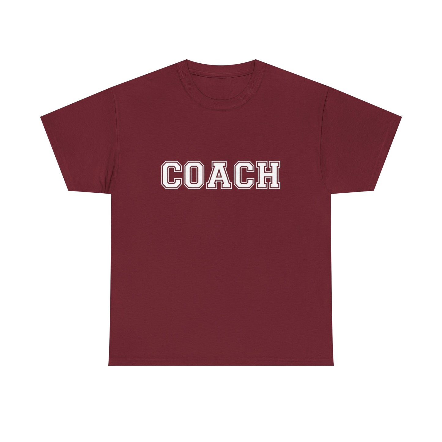 Coach Sports Retro Gym Graphic T Shirt Unisex Heavy Cotton Tee
