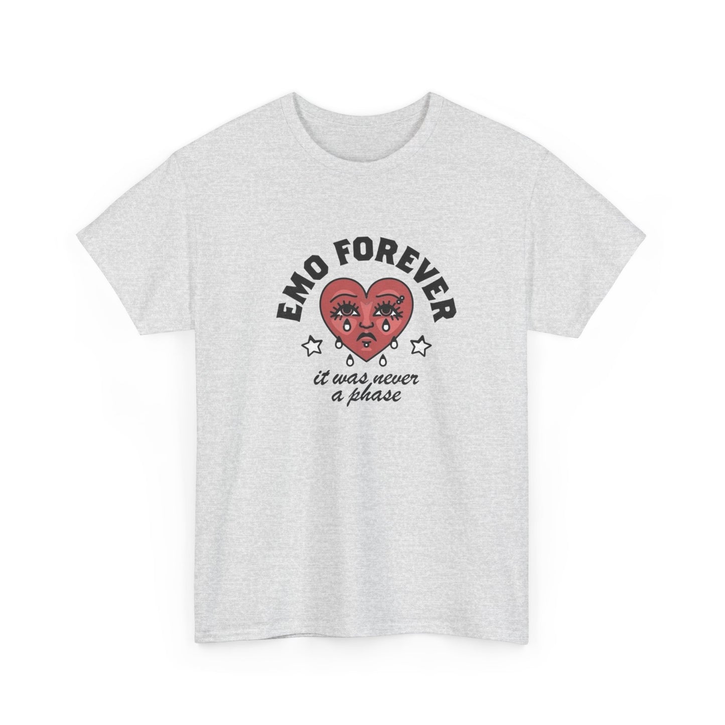 Emo Forever Graphic T Shirt Unisex Heavy Cotton Tee Gift