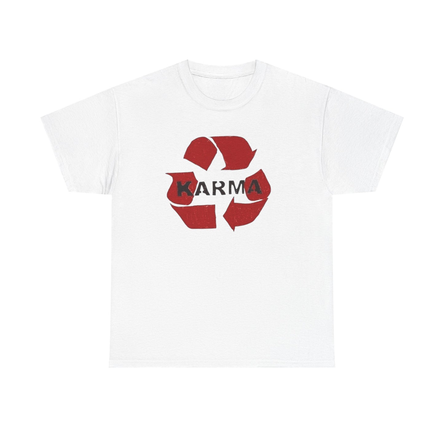 Karma T Shirt Graphic Unisex Heavy Cotton Tee NEW GIFT