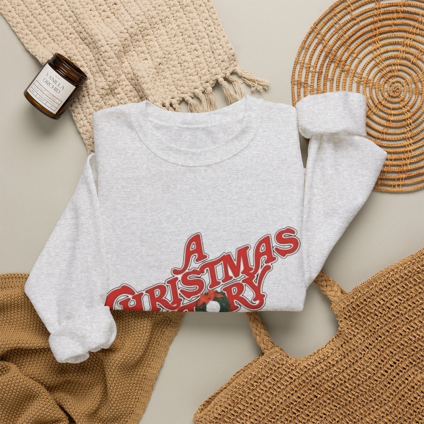 A Christmas Story Vintage Sweater NEW Unisex Heavy Blend™ Crewneck Sweatshirt
