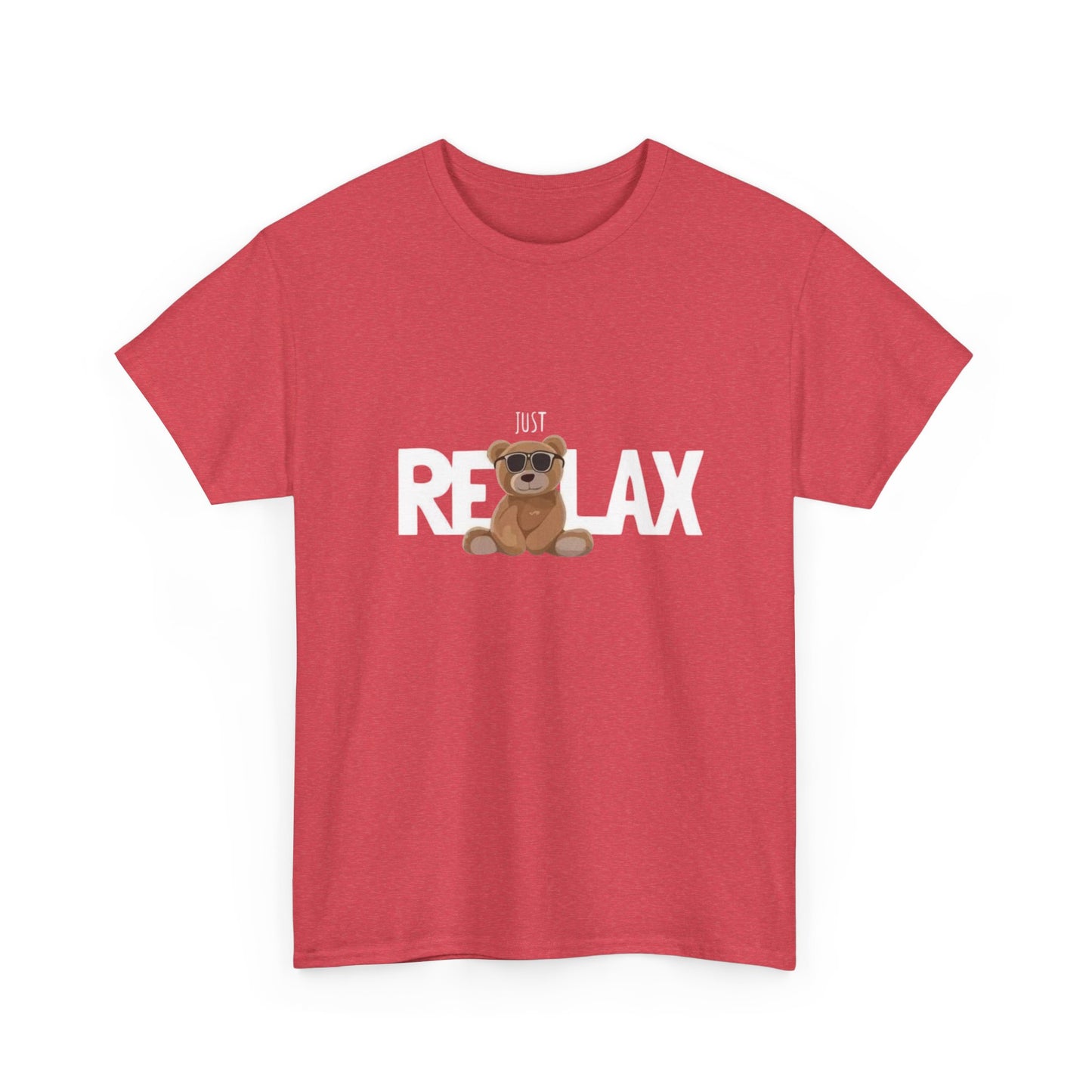 Just Relax Graphic T Shirt Unisex Heavy Cotton Tee