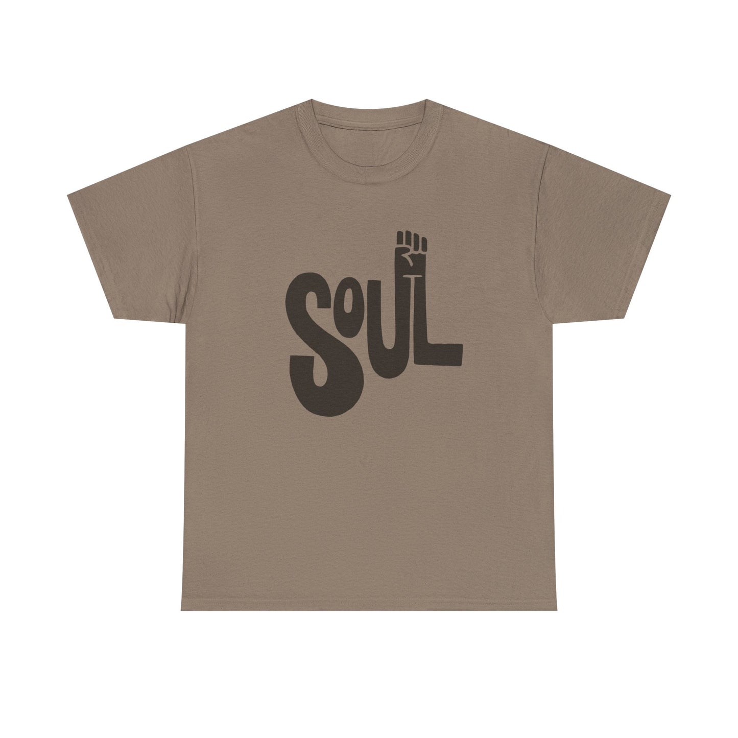Soul Retro Power Graphic T Shirt NEW GIFT Unisex Heavy Cotton Tee