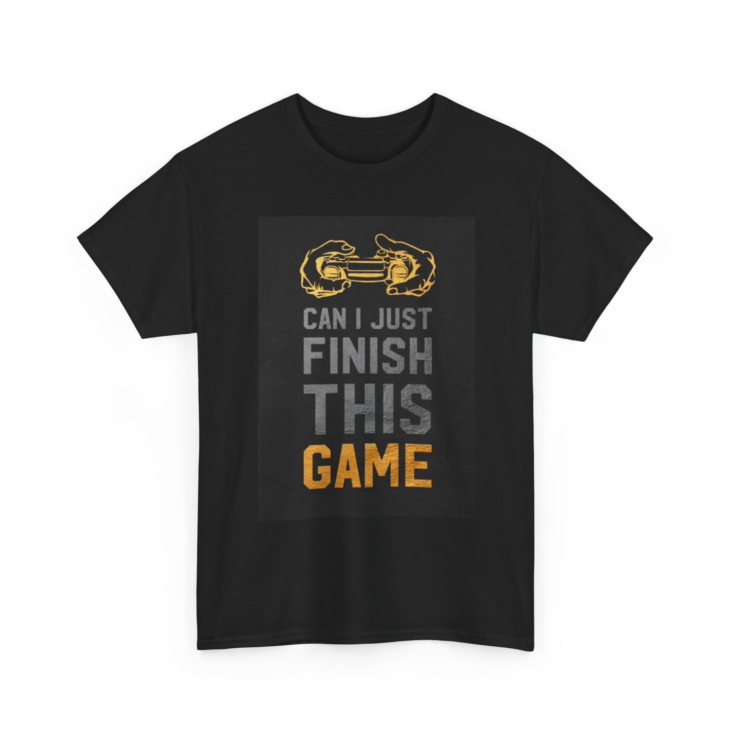 Can I Finish This Game Video Games T Shirt Unisex Heavy Cotton Tee
