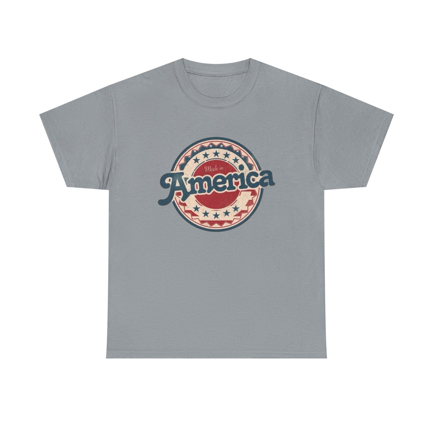 Made In America Graphic T Shirt Unisex NEW Heavy Cotton Tee