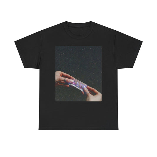 Rolling Diamonds In Space Graphic T Shirt NEW Adult Unisex Heavy Cotton Tee