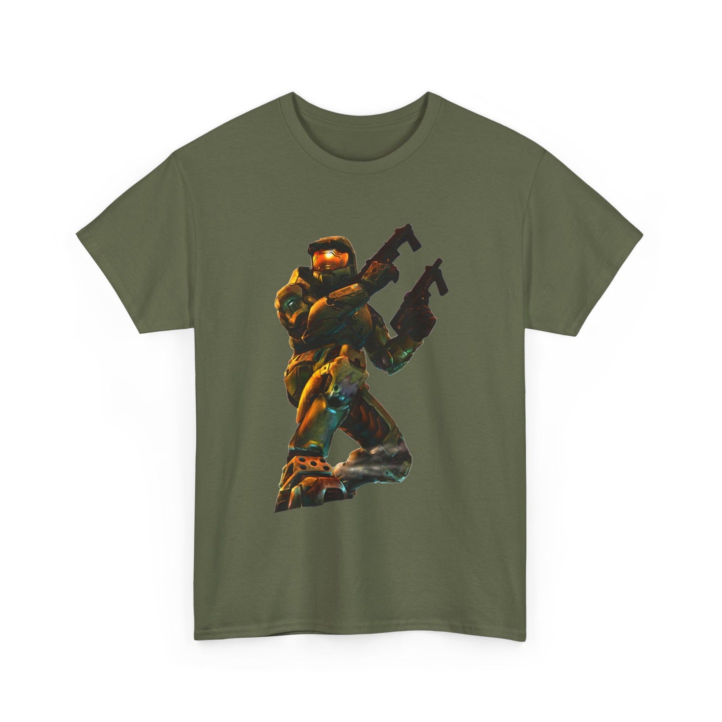 Halo Master chief Tshirt Xbox Retro Gaming Vintage Unisex Heavy Cotton Tee