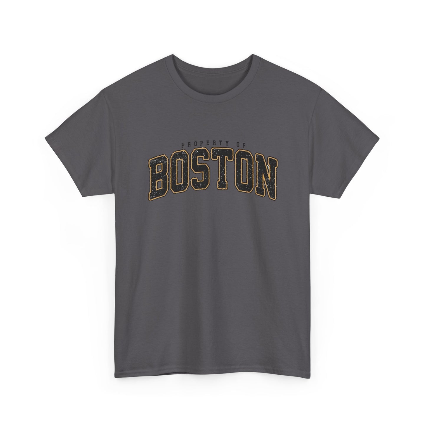 Property Of Boston Graphic T Shirt ADULT NEW