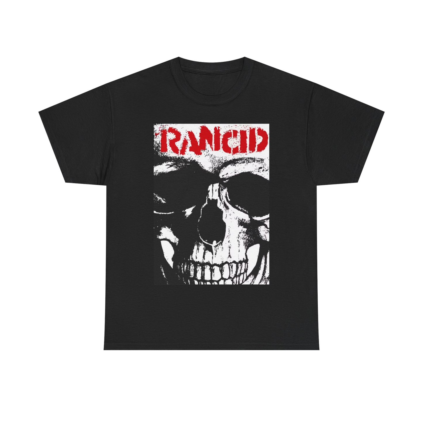 Rancid T-shirt vintage skull punk New York retro Unisex Heavy Cotton Tee