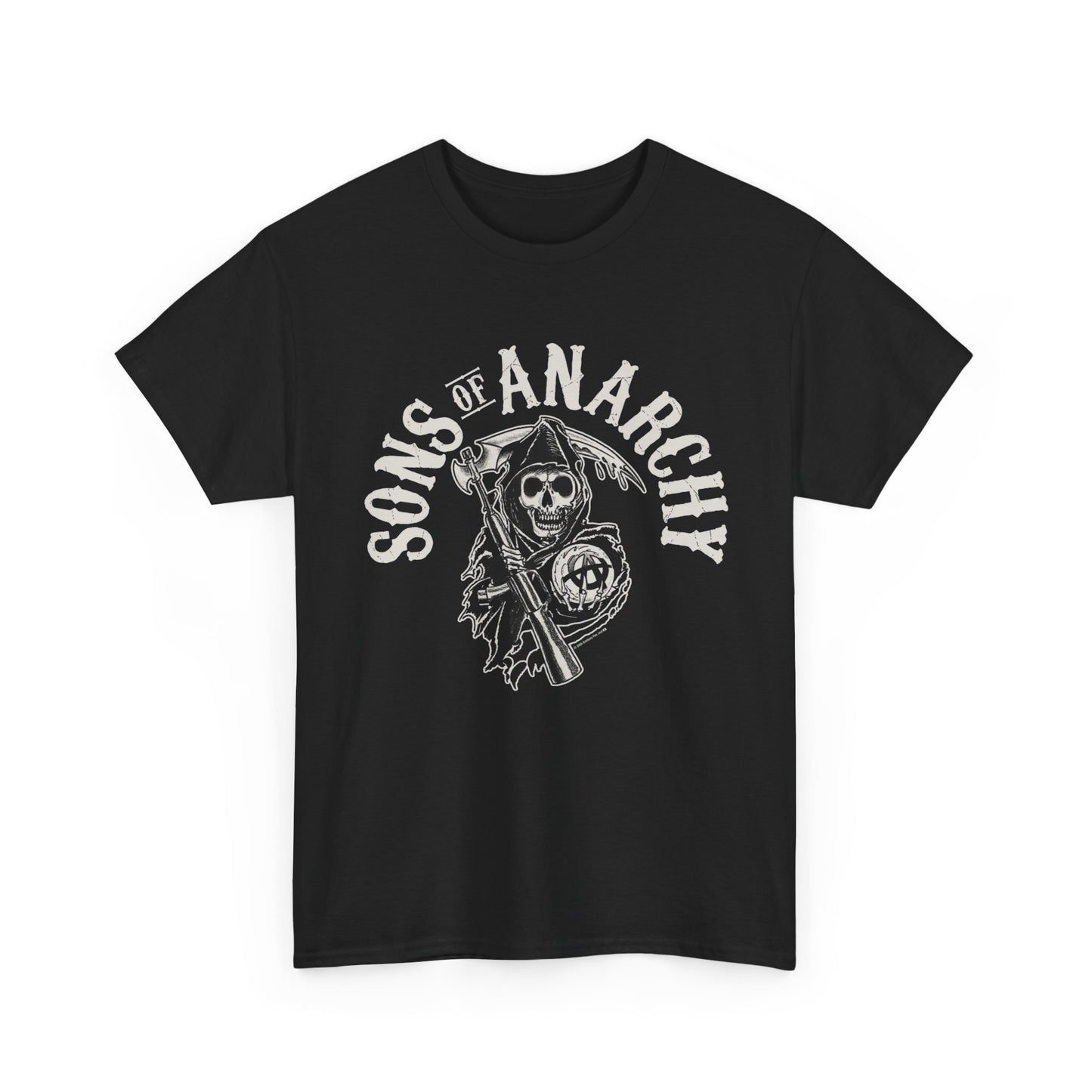 Sons Of Anarchy Graphic T Shirt ADULT Unisex Heavy Cotton Tee