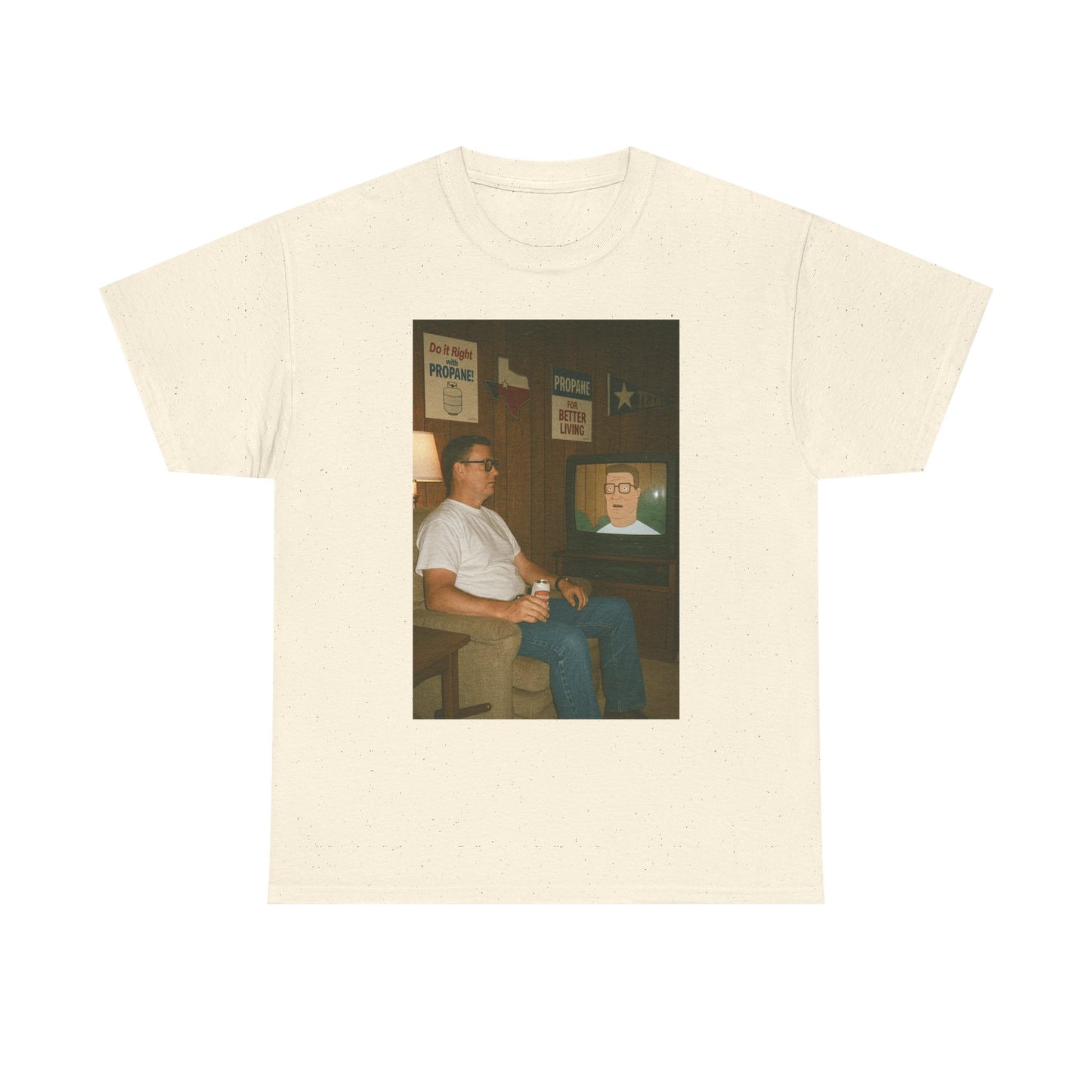 King Of The Hill Funny Graphic T Shirt Unisex Heavy Cotton Tee Gift New