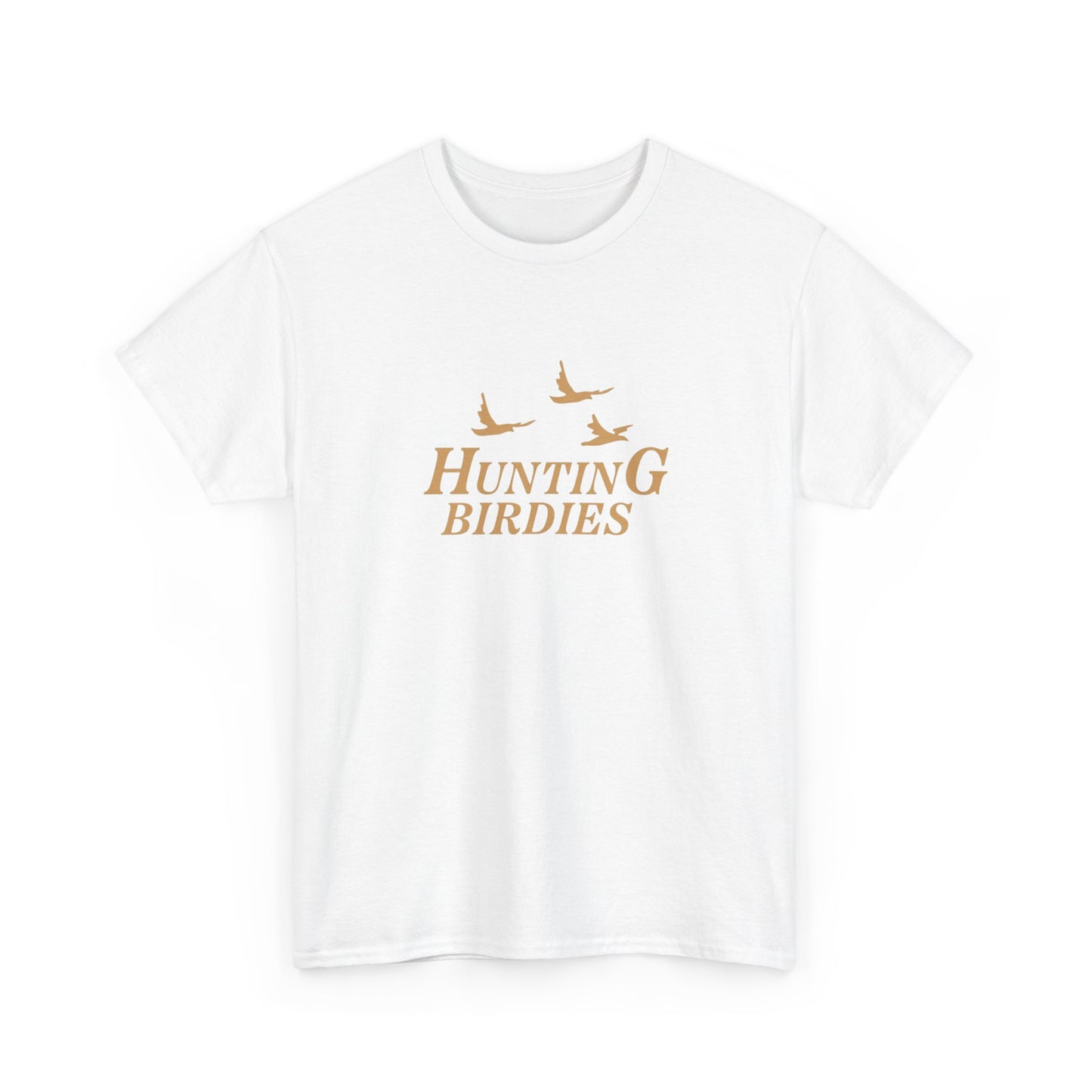 Hunting Birdies Outdoors Graphic T Shirt ADULT NEW Unisex Heavy Cotton Tee