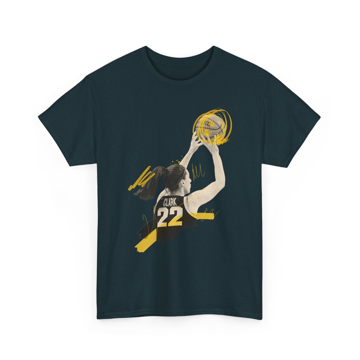 Caitlin Clark Basketball  Graphic T Shirt S-5XL NEW Unisex Cotton Tee