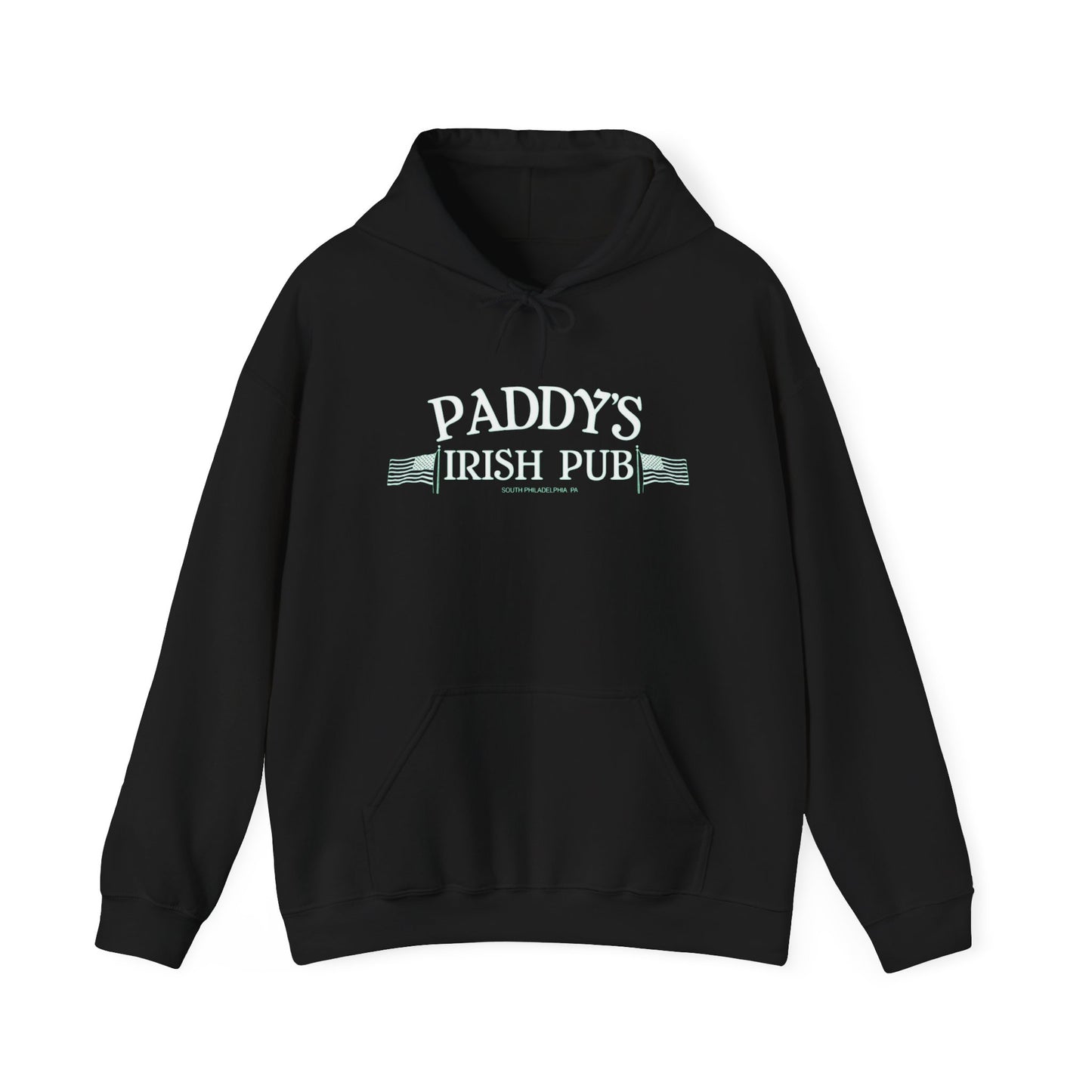 Paddy's Irish Pub Sunny Philadelphia Graphic Hoodie Heavy Blend™ NEW Sweatshirt