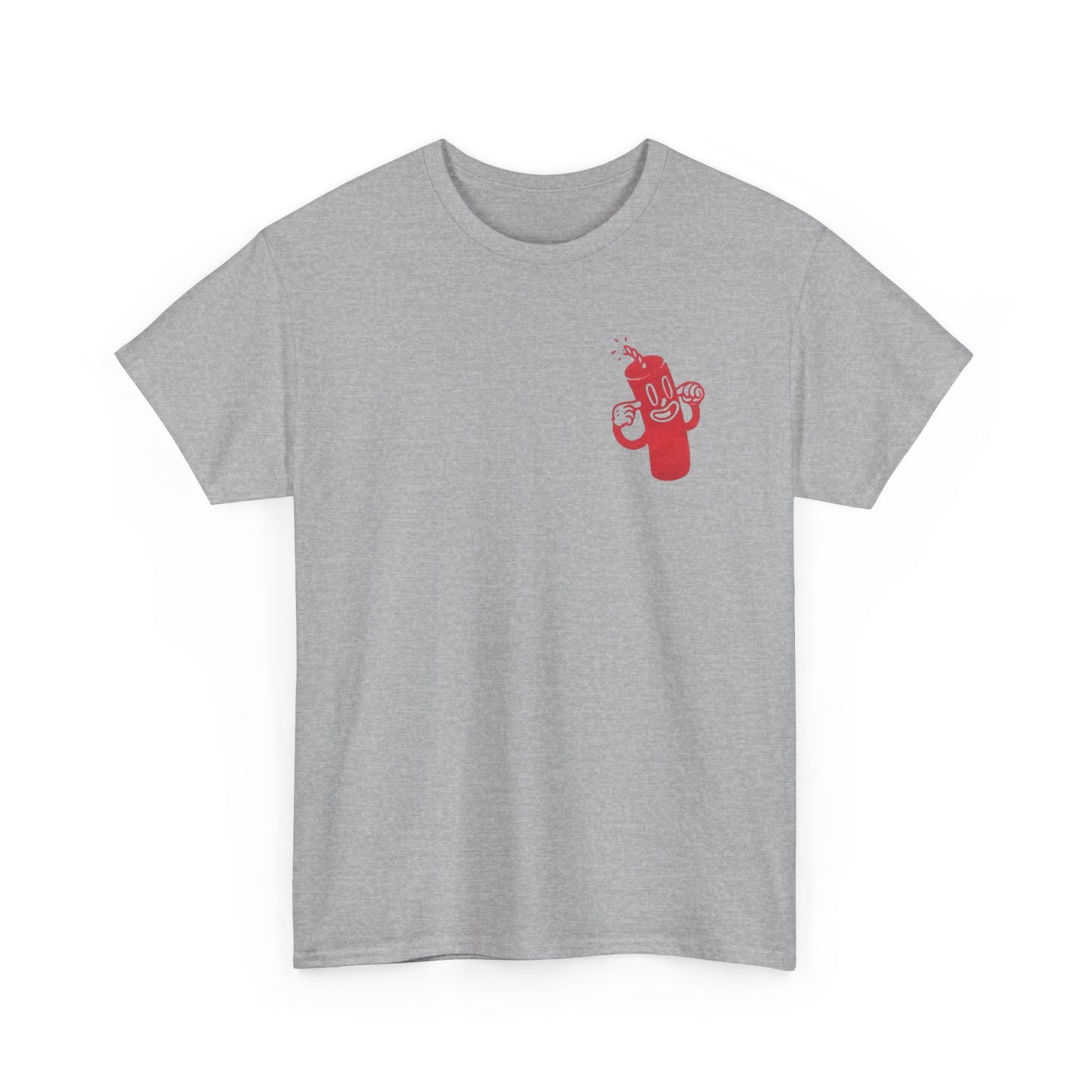 Fire Cracker Funny T Shirt Unisex Heavy Cotton Tee Gift