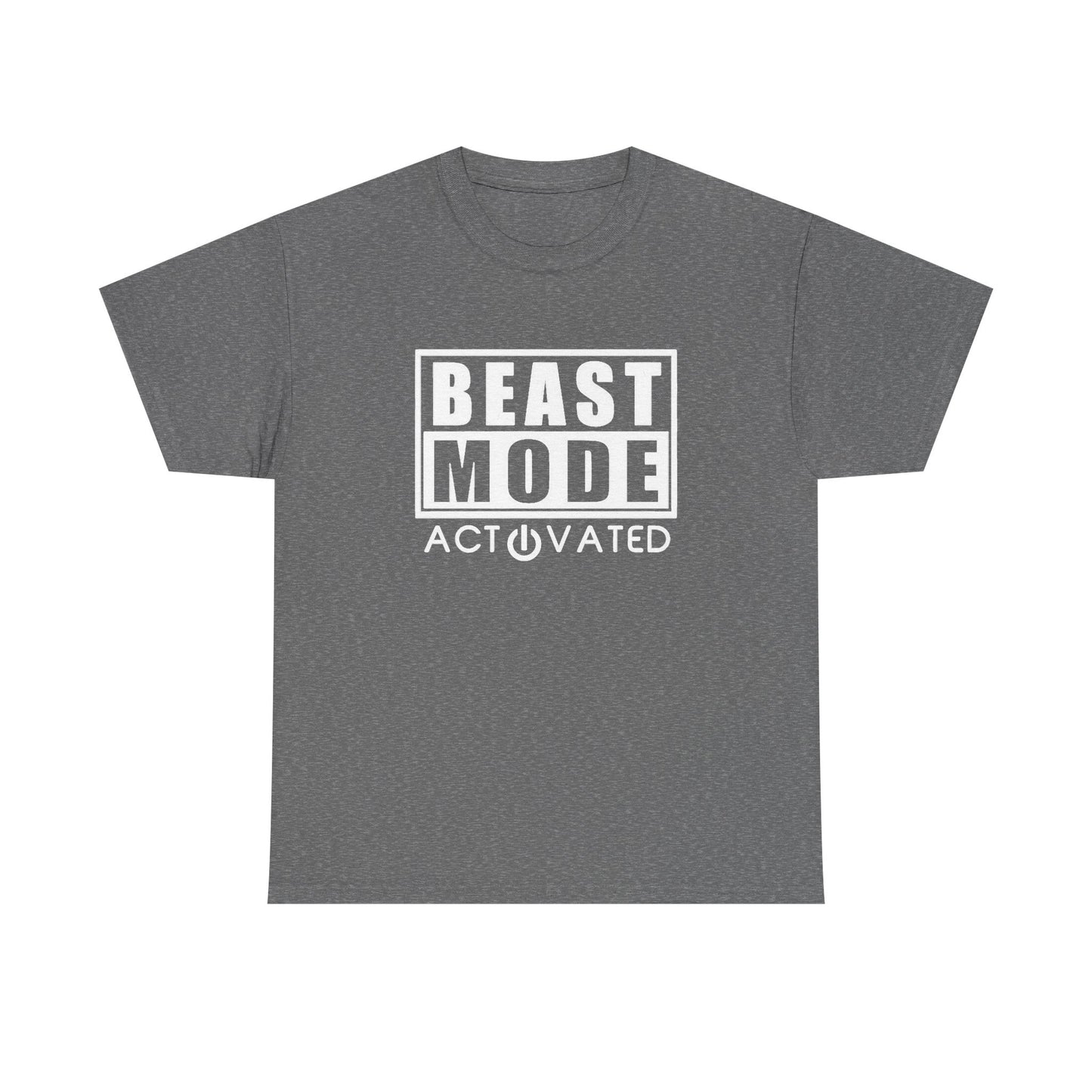 Beast Mode Activated Graphic T Shirt NEW Adult Regular Sizing Tee