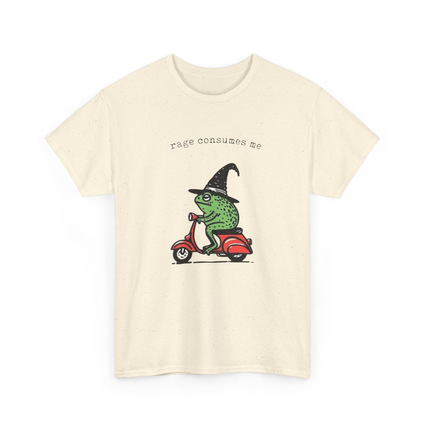 Rage Consumes Me Hilarious Frog Graphic T Shirt NEW Heavy Cotton Tee